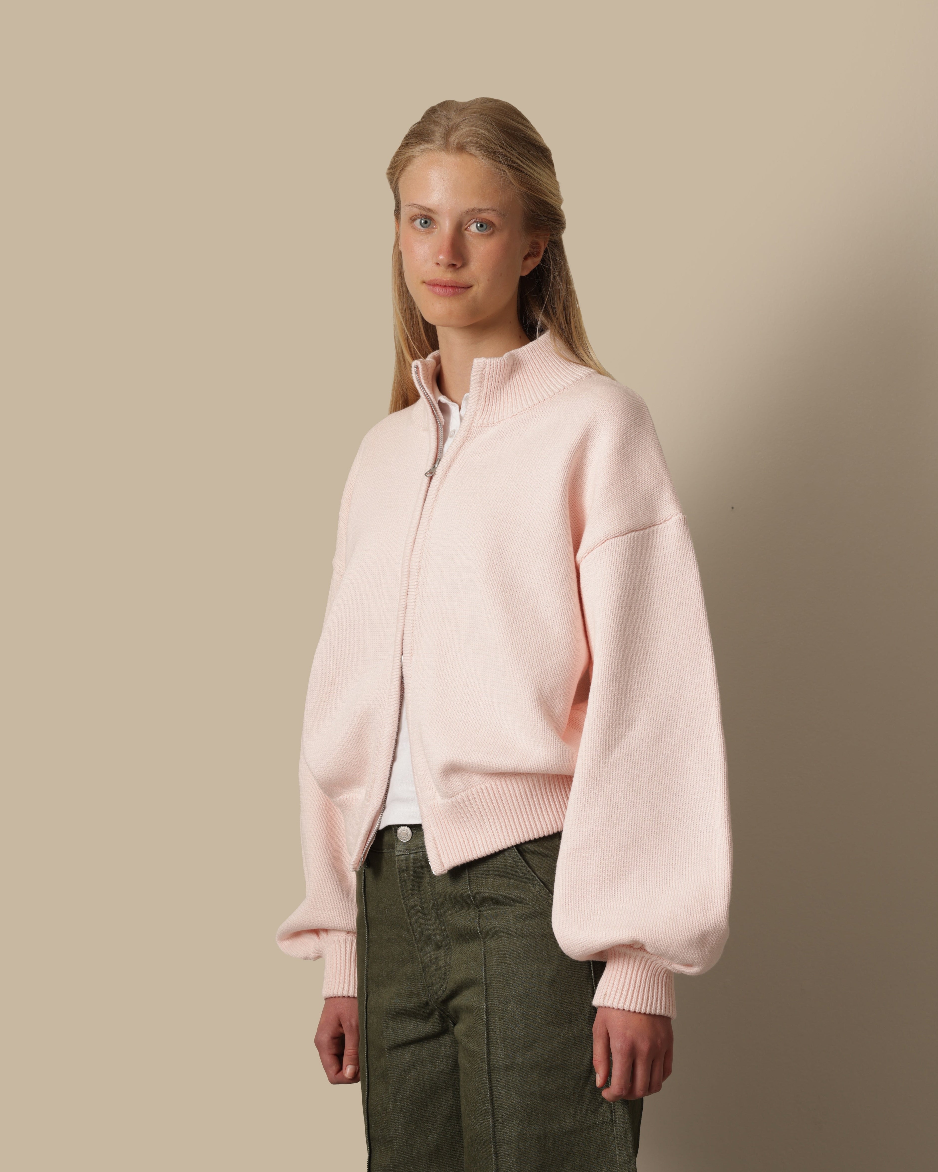 Thick Cotton Zip Sweater Sprinkles