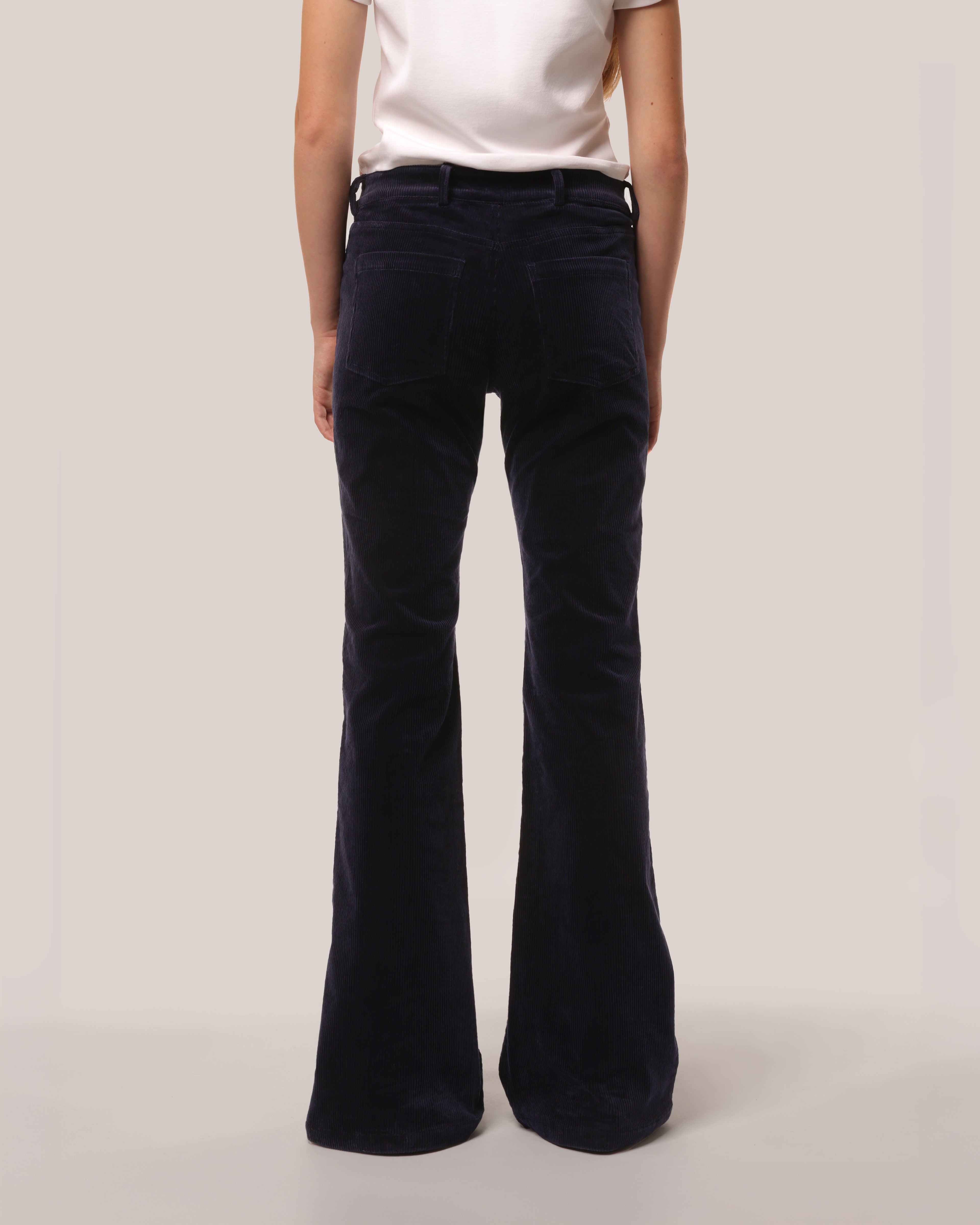Corduroy Flare Trousers