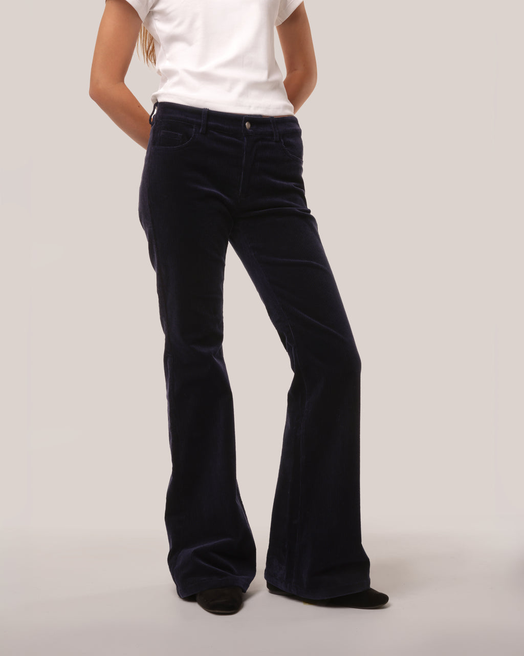 Corduroy Flare Trousers
