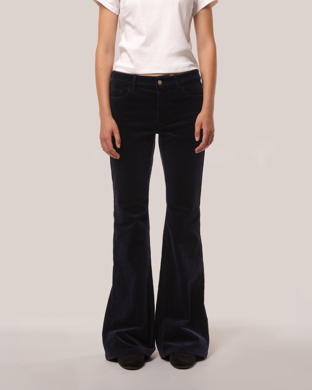 Corduroy Flare Trousers