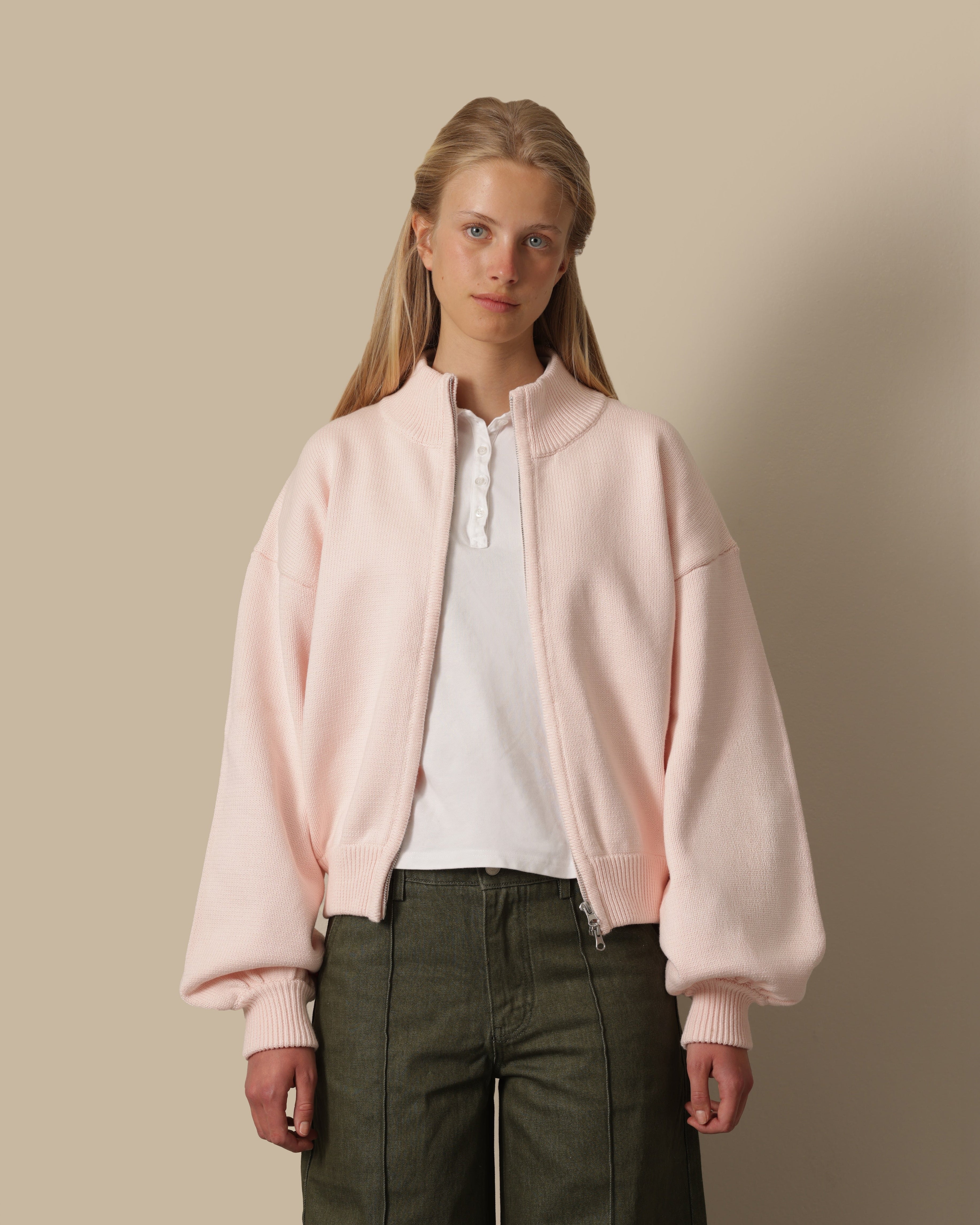 Thick Cotton Zip Sweater Sprinkles