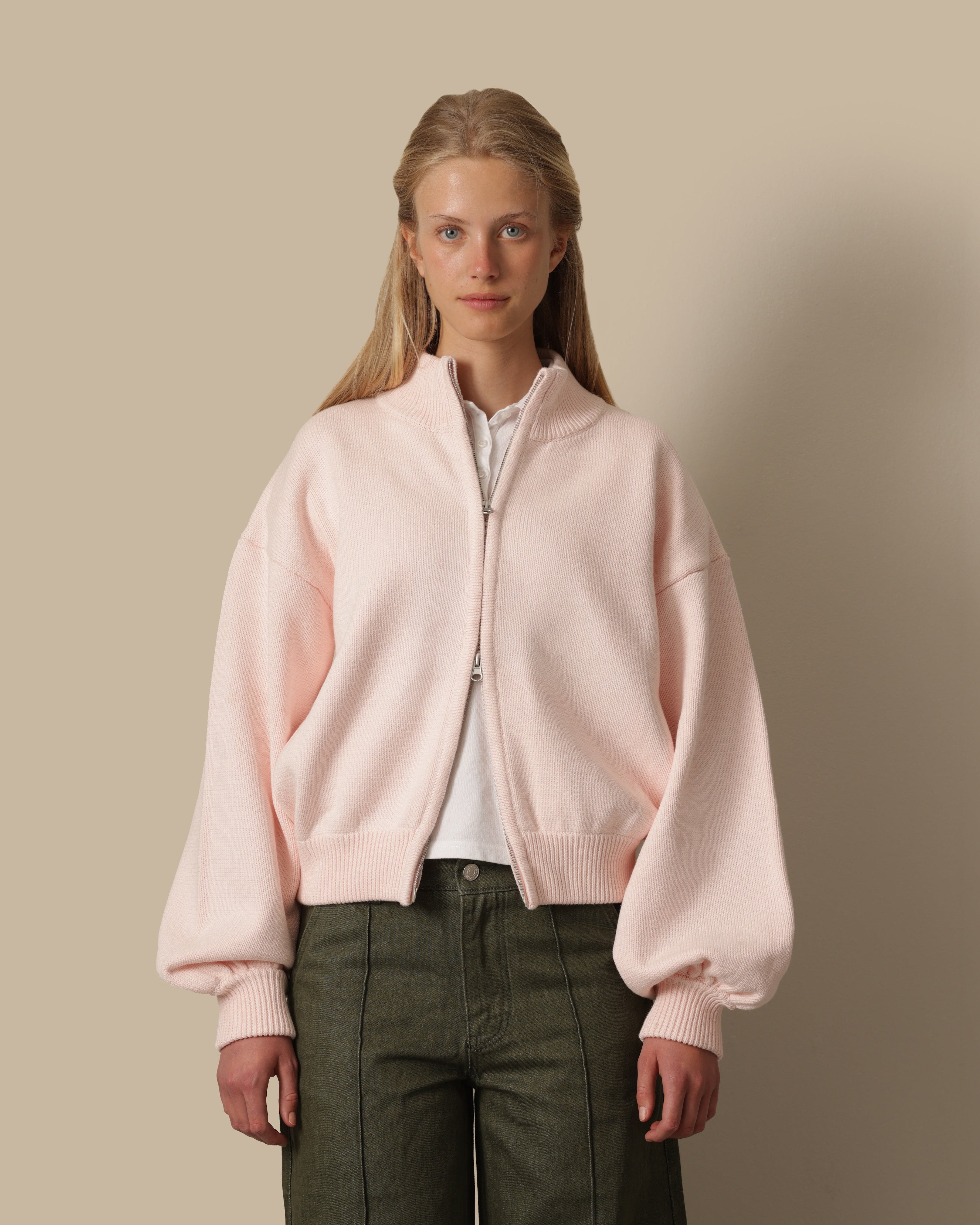 Thick Cotton Zip Sweater Sprinkles