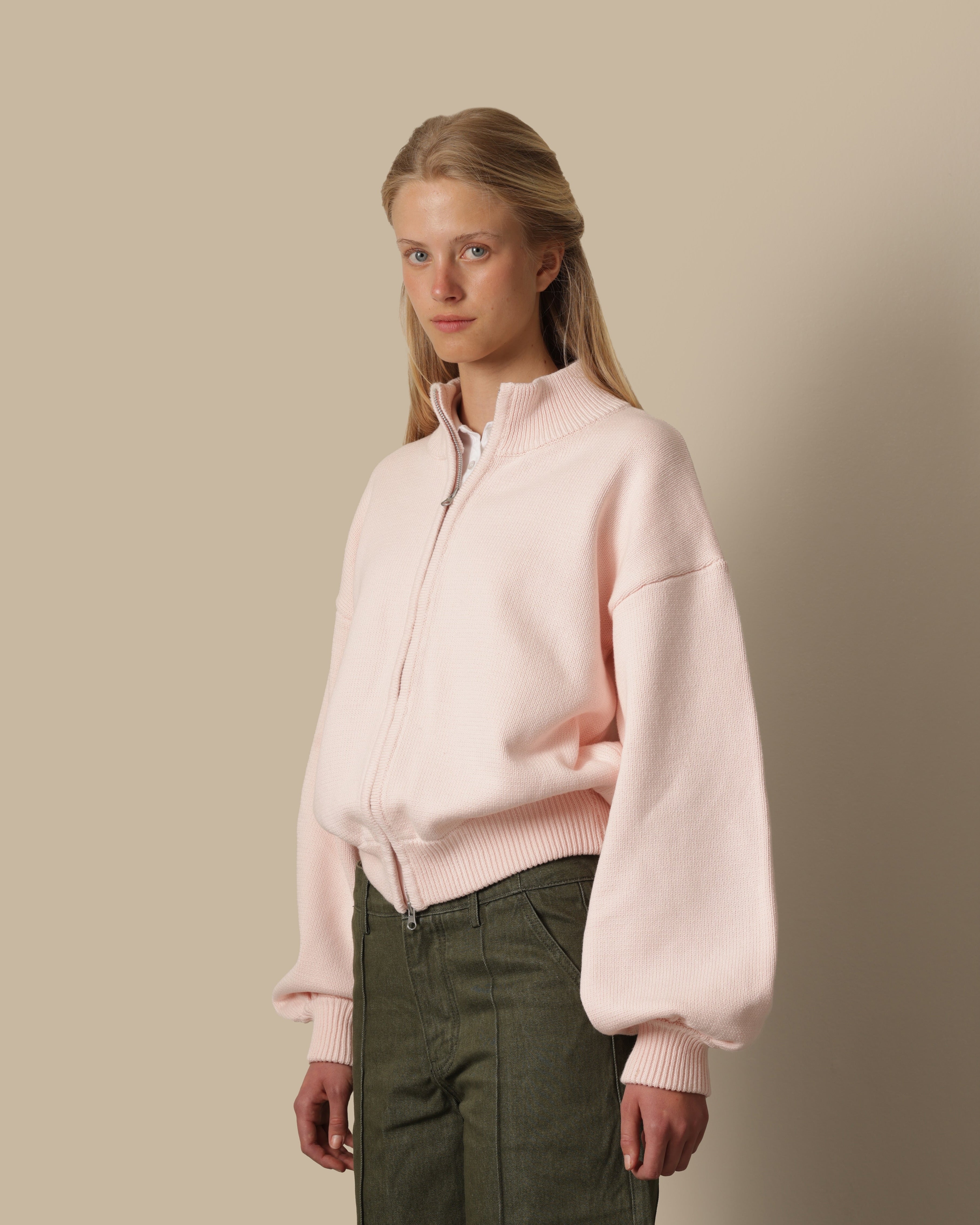 Thick Cotton Zip Sweater Sprinkles