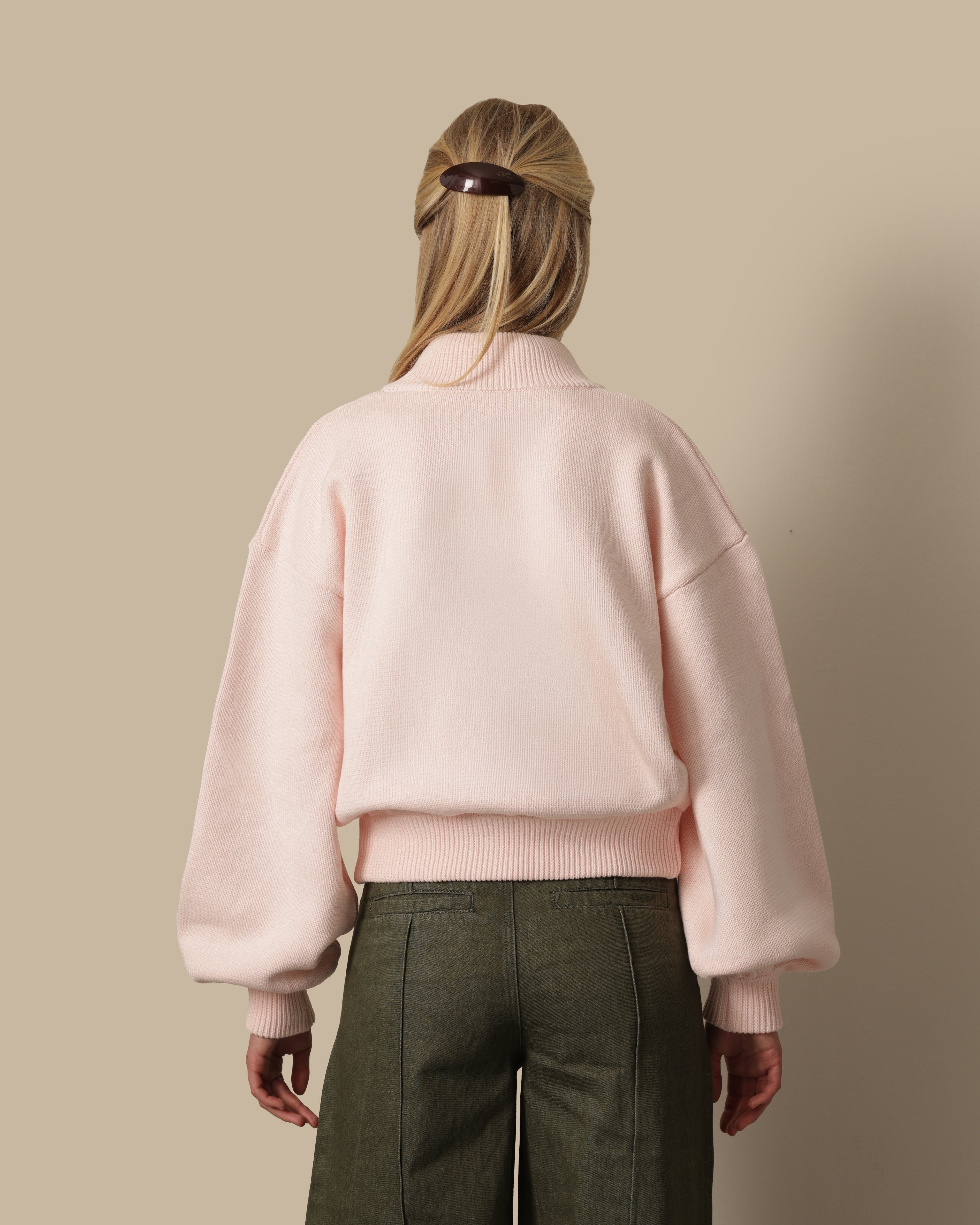 Thick Cotton Zip Sweater Sprinkles